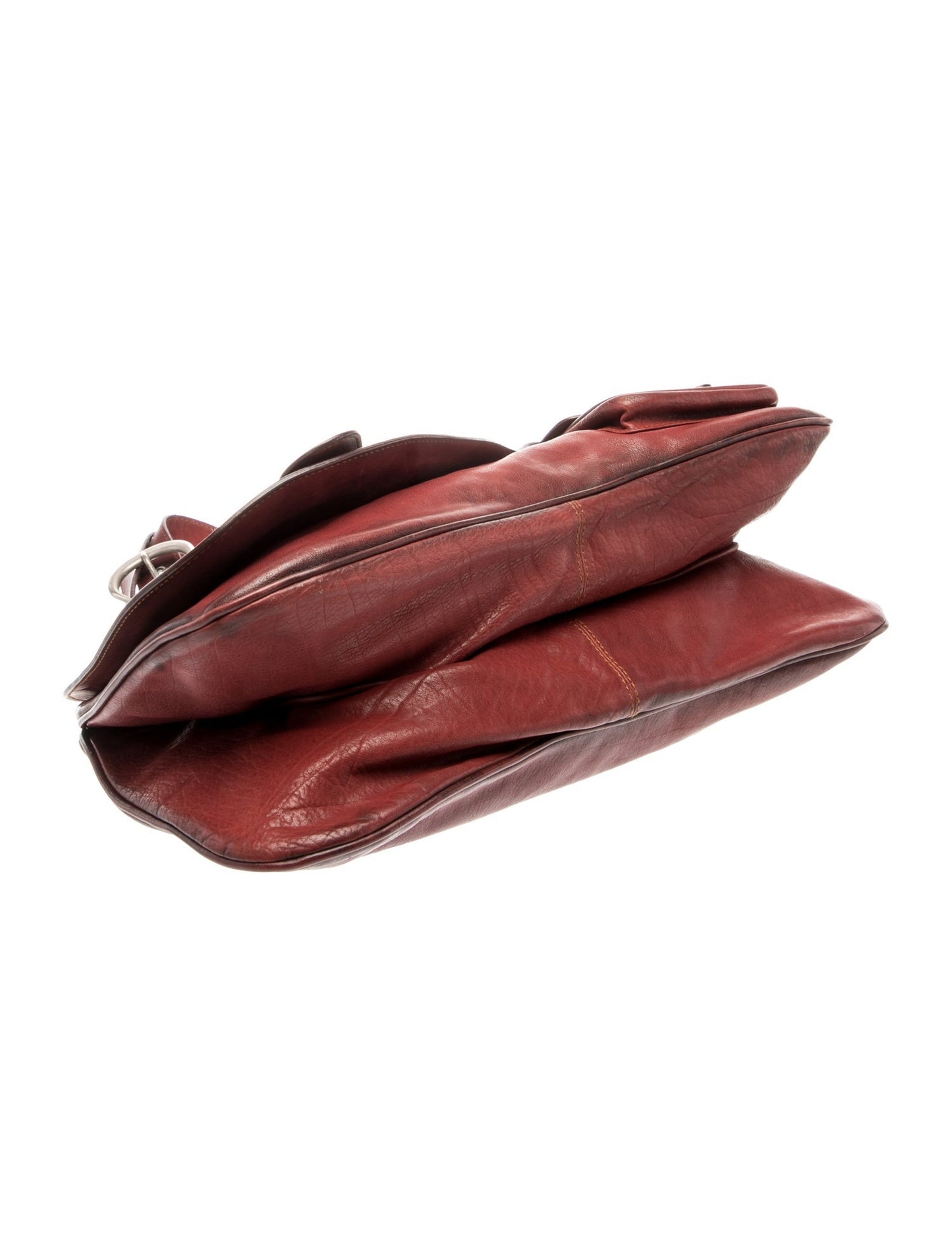 Christian Dior Leather Gaucho Saddle Medium Vintage