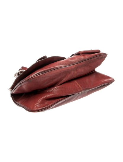 Christian Dior Leather Gaucho Saddle Medium Vintage