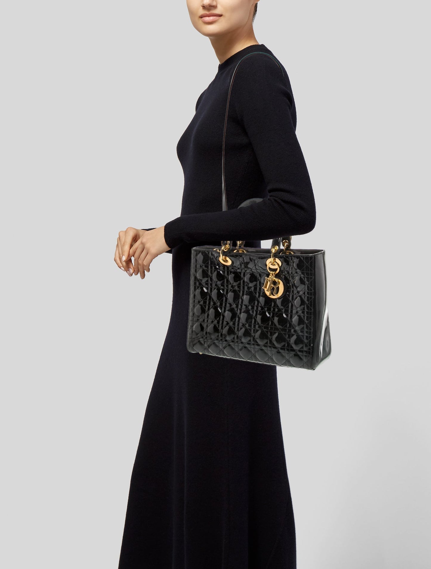 Christian Dior Cannage Lady Dior Large