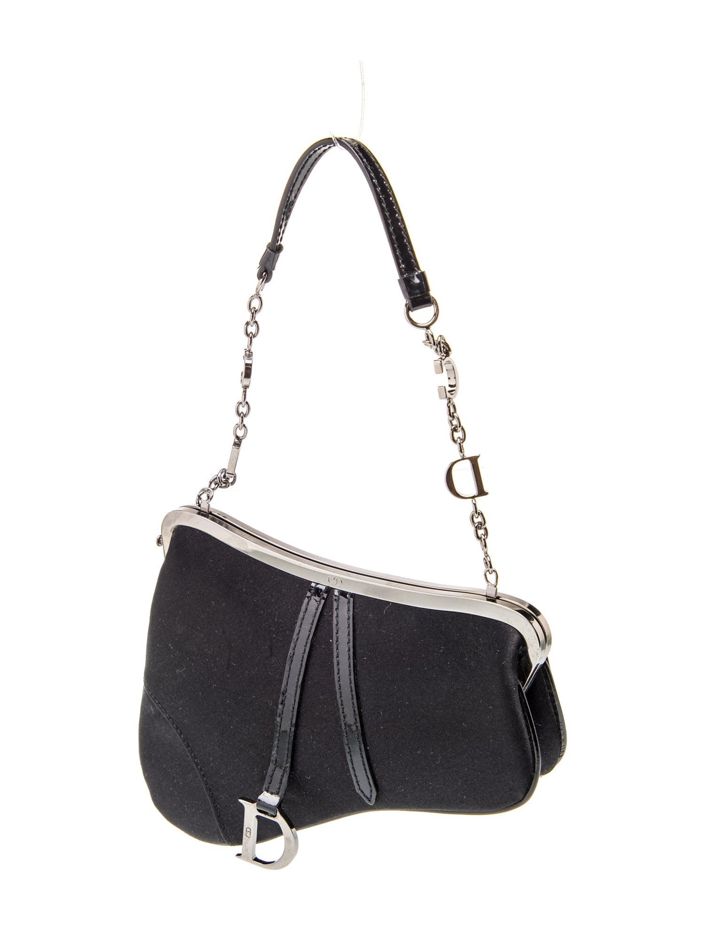 Christian Dior Satin Vintage Saddle Mini Vintage