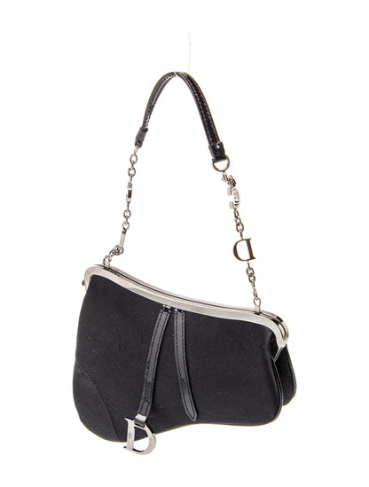 Christian Dior Satin Vintage Saddle Mini Vintage
