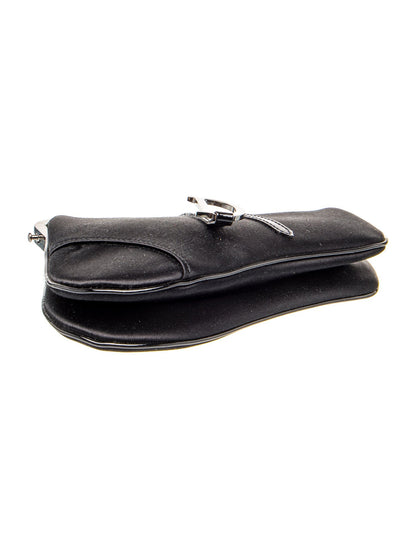 Christian Dior Satin Vintage Saddle Mini Vintage