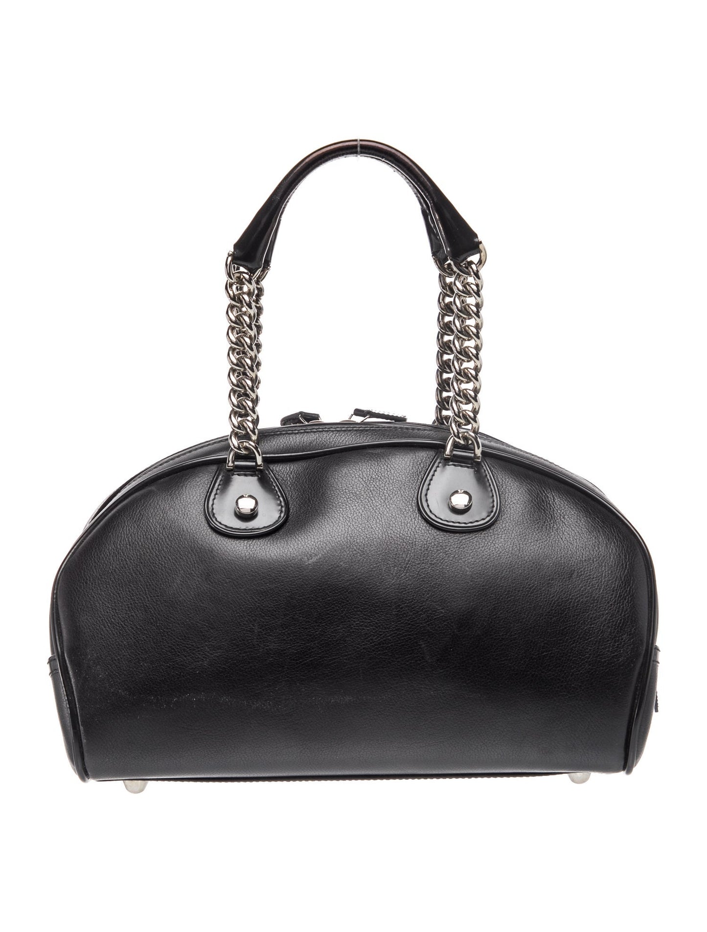 Christian Dior Leather Gambler Dice Bag