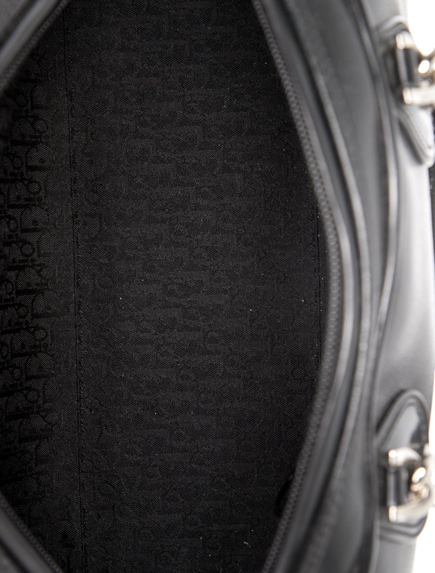 Christian Dior Leather Gambler Dice Bag