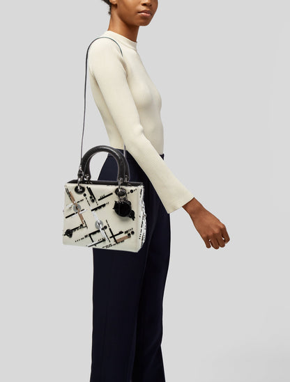 Christian Dior Leather Lady Dior Medium