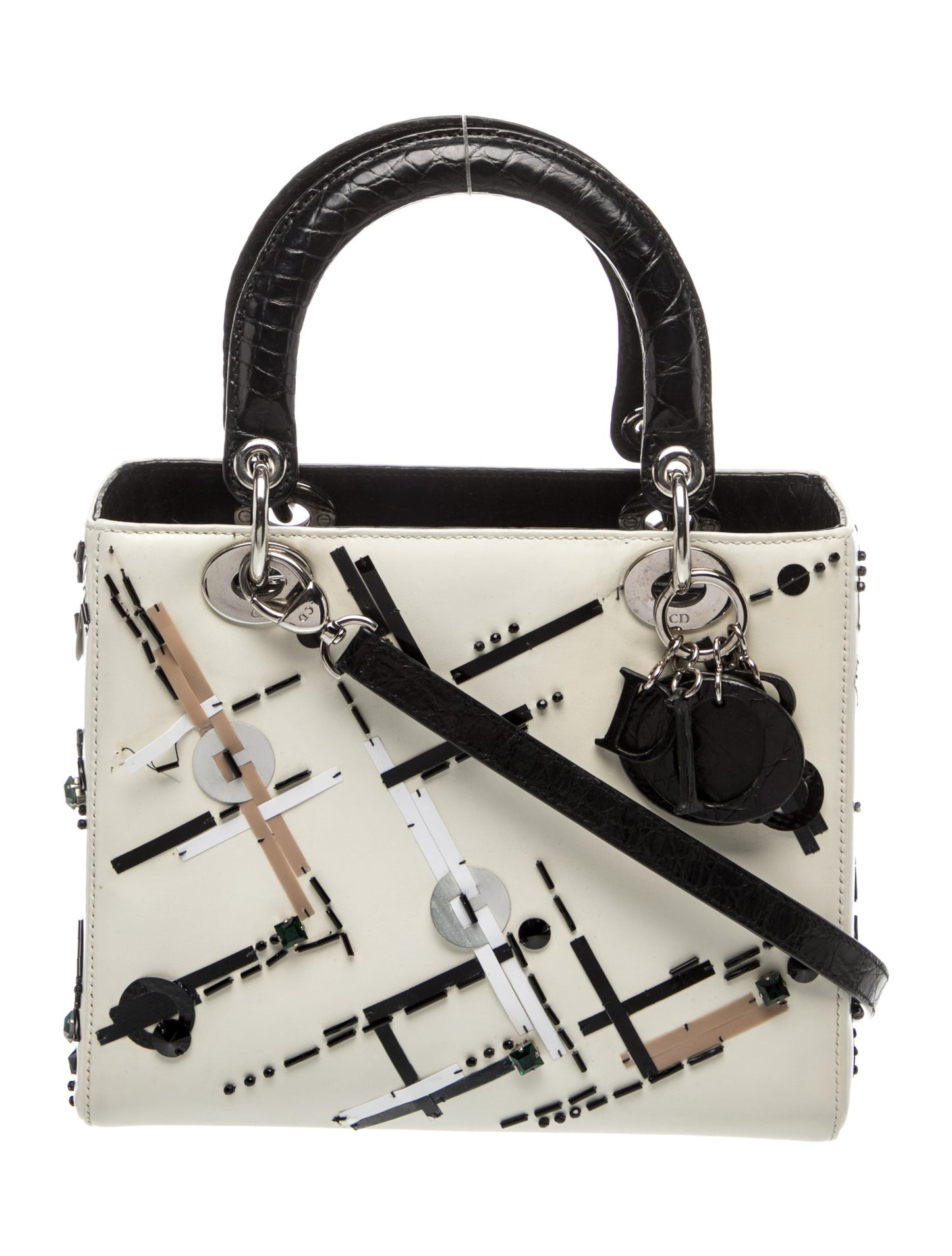 Christian Dior Leather Lady Dior Medium
