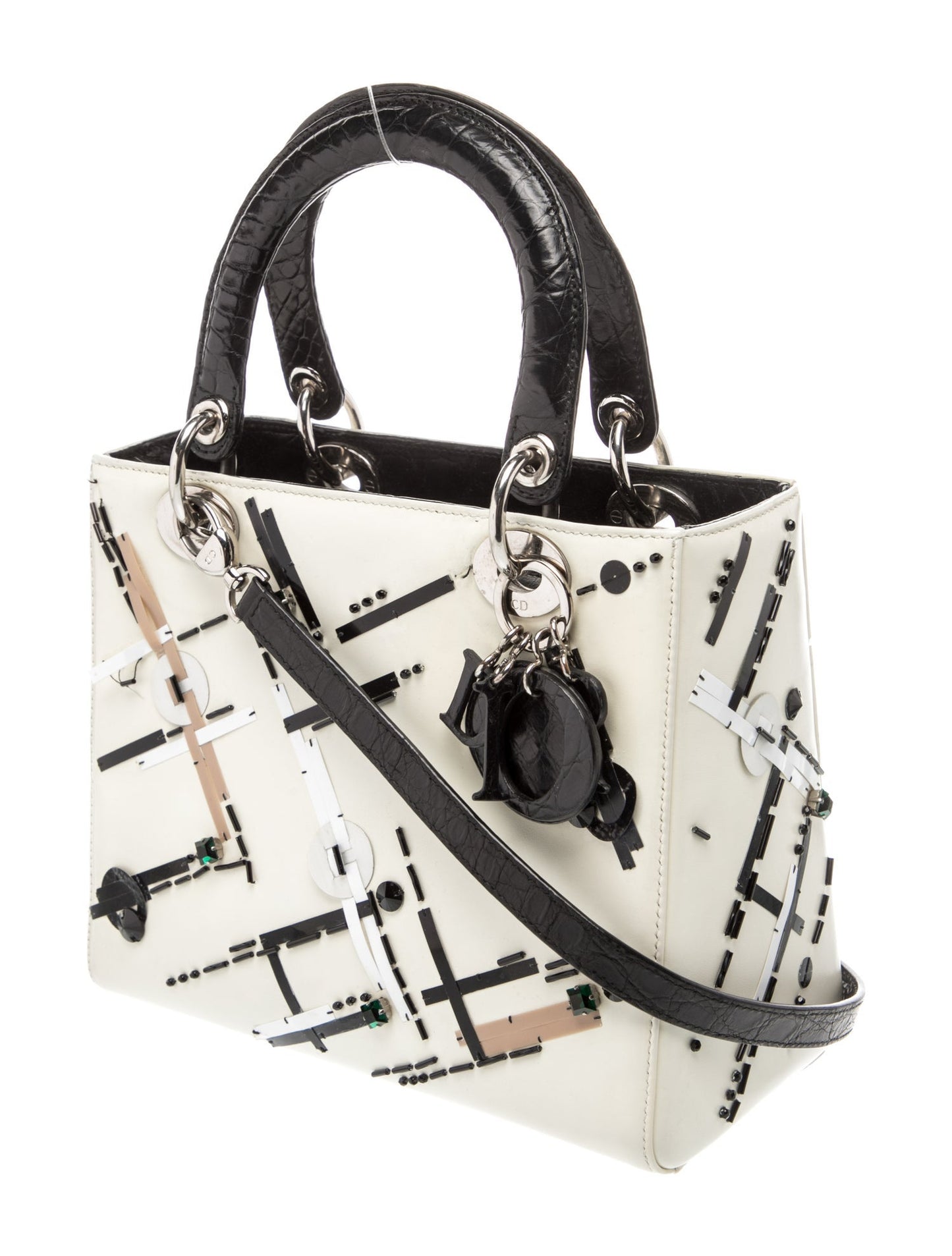 Christian Dior Leather Lady Dior Medium