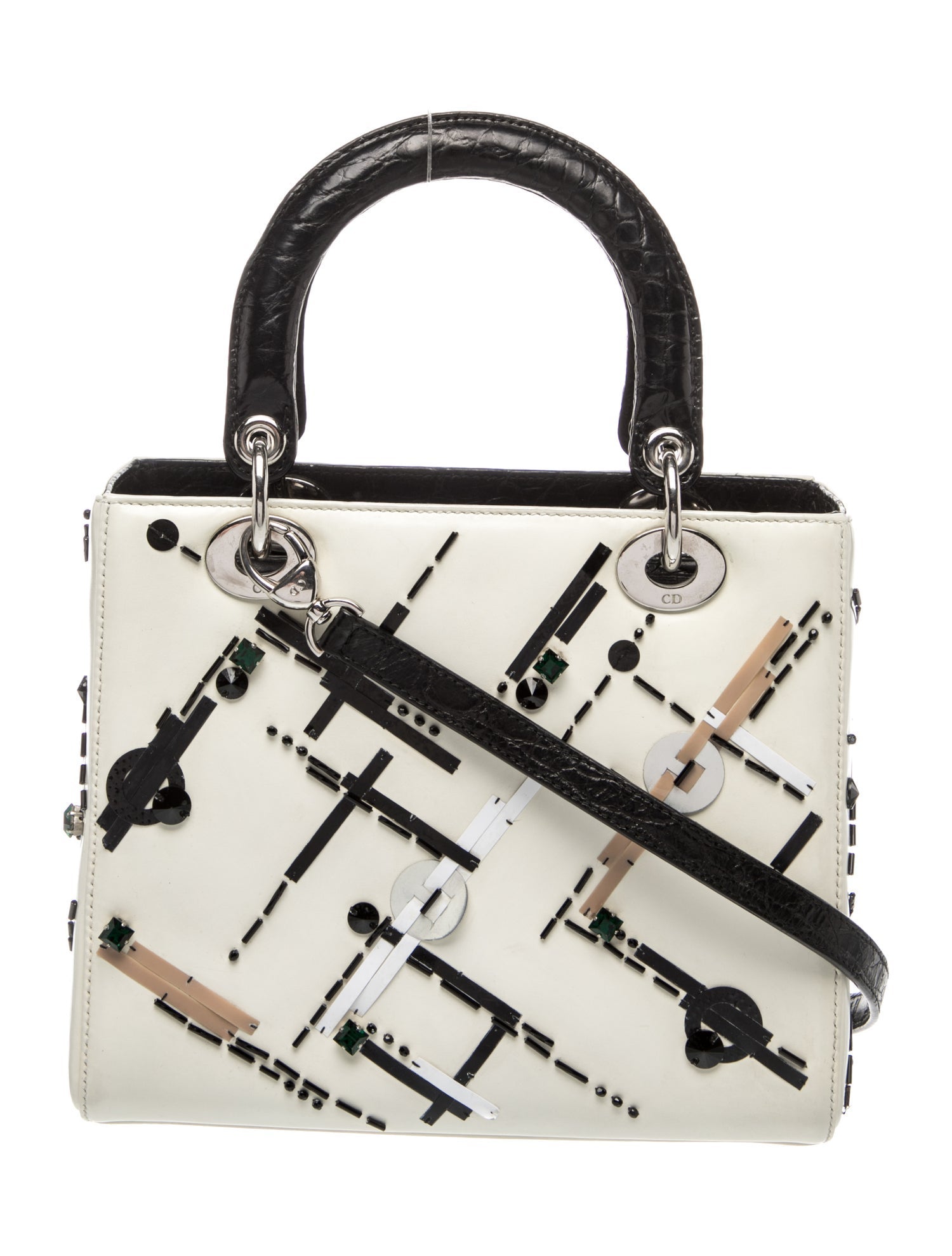 Christian Dior Leather Lady Dior Medium