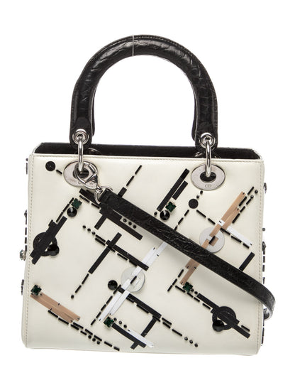 Christian Dior Leather Lady Dior Medium