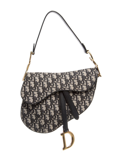 Christian Dior Oblique Jacquard Oblique Saddle