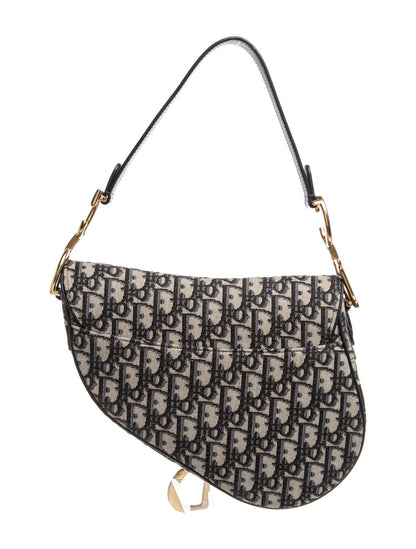 Christian Dior Oblique Jacquard Oblique Saddle