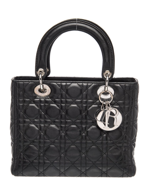Christian Dior Quilted Lady Dior Medium