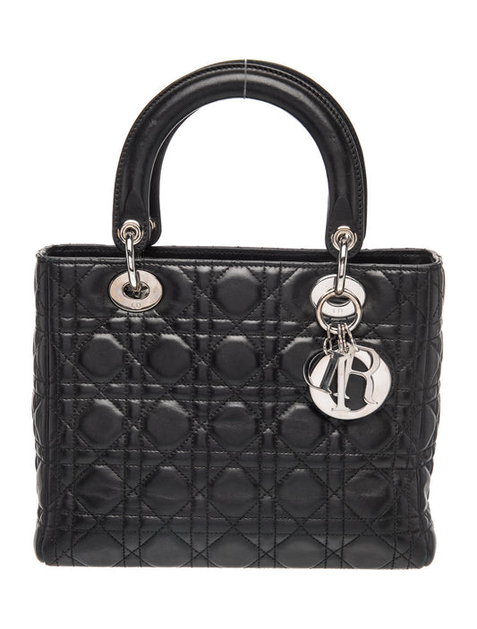 Christian Dior Quilted Lady Dior Medium