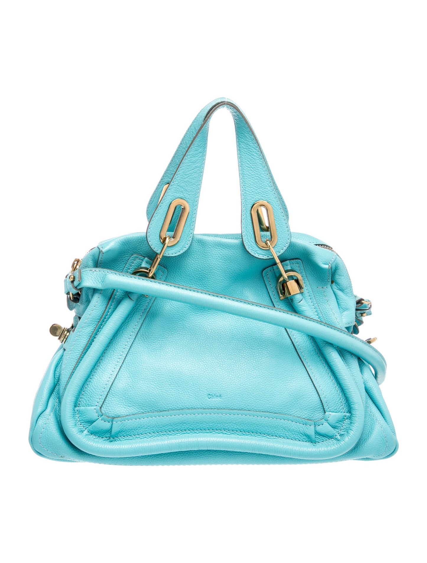Chloé Leather Top Handle Bag