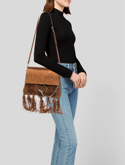 Chloé Suede Faye Medium