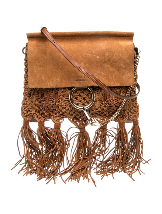 Chloé Suede Faye Medium