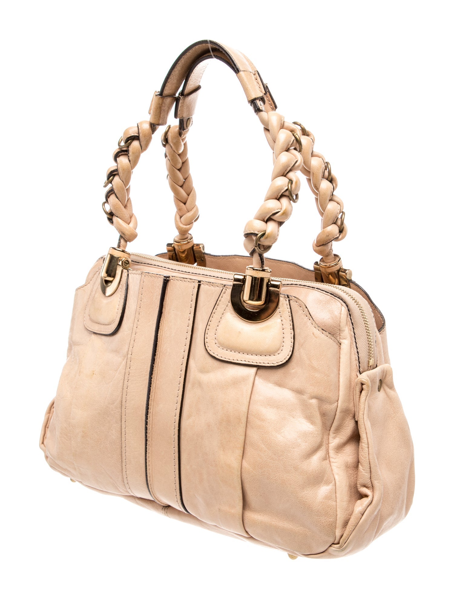 Chloé Leather Top Handle Bag