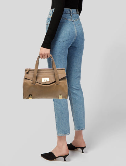 Chloé Leather Top Handle Bag