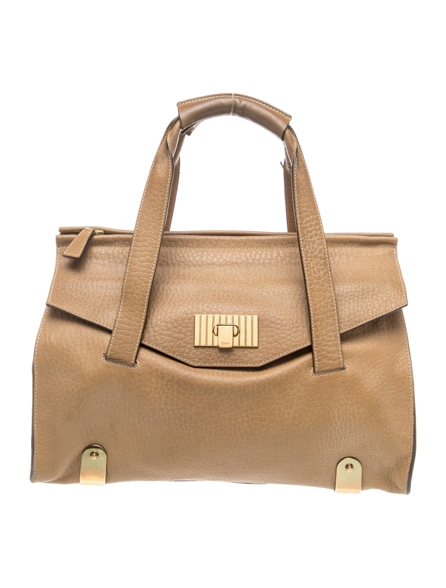 Chloé Leather Top Handle Bag