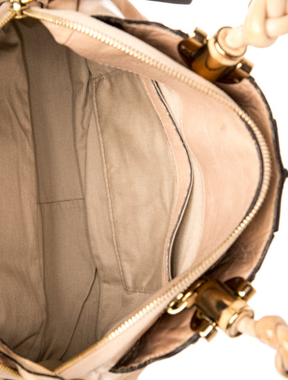 Chloé Leather Top Handle Bag