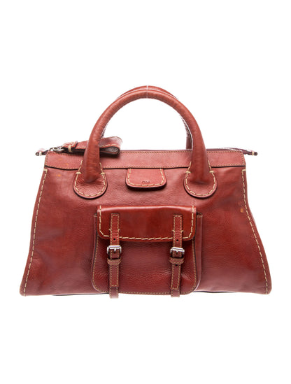 Chloé Leather Top Handle Bag
