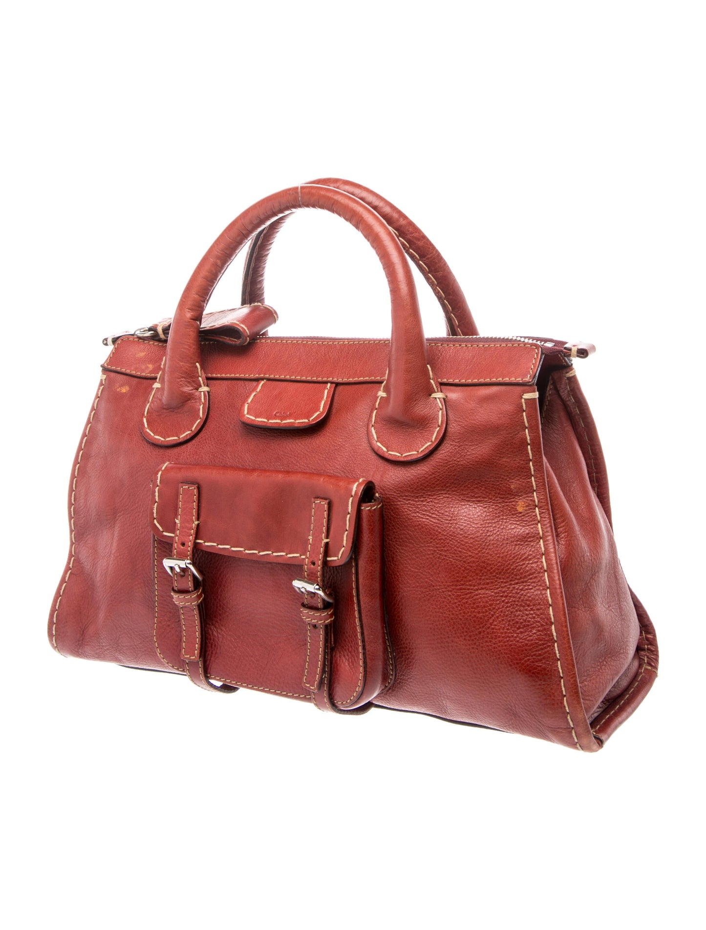 Chloé Leather Top Handle Bag