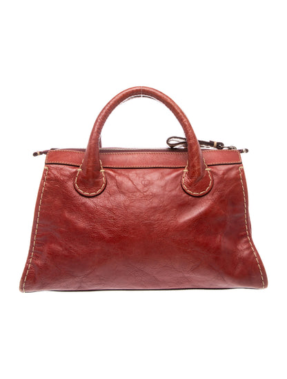 Chloé Leather Top Handle Bag
