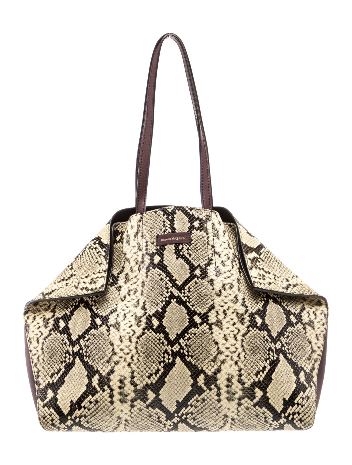 Alexander McQueen Embossed Leather Butterfly