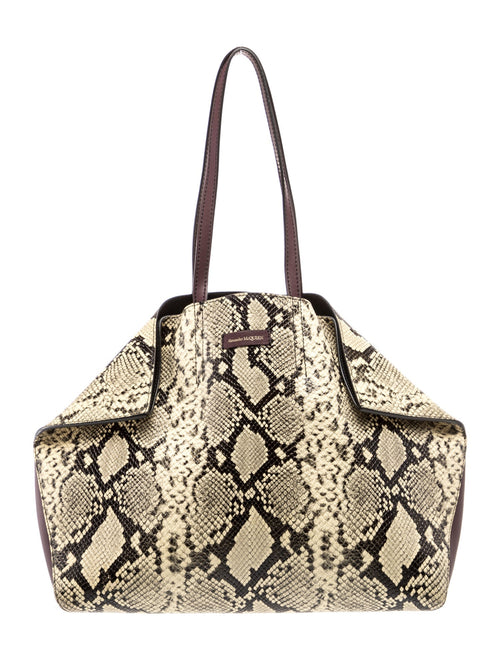 Alexander McQueen Embossed Leather Butterfly