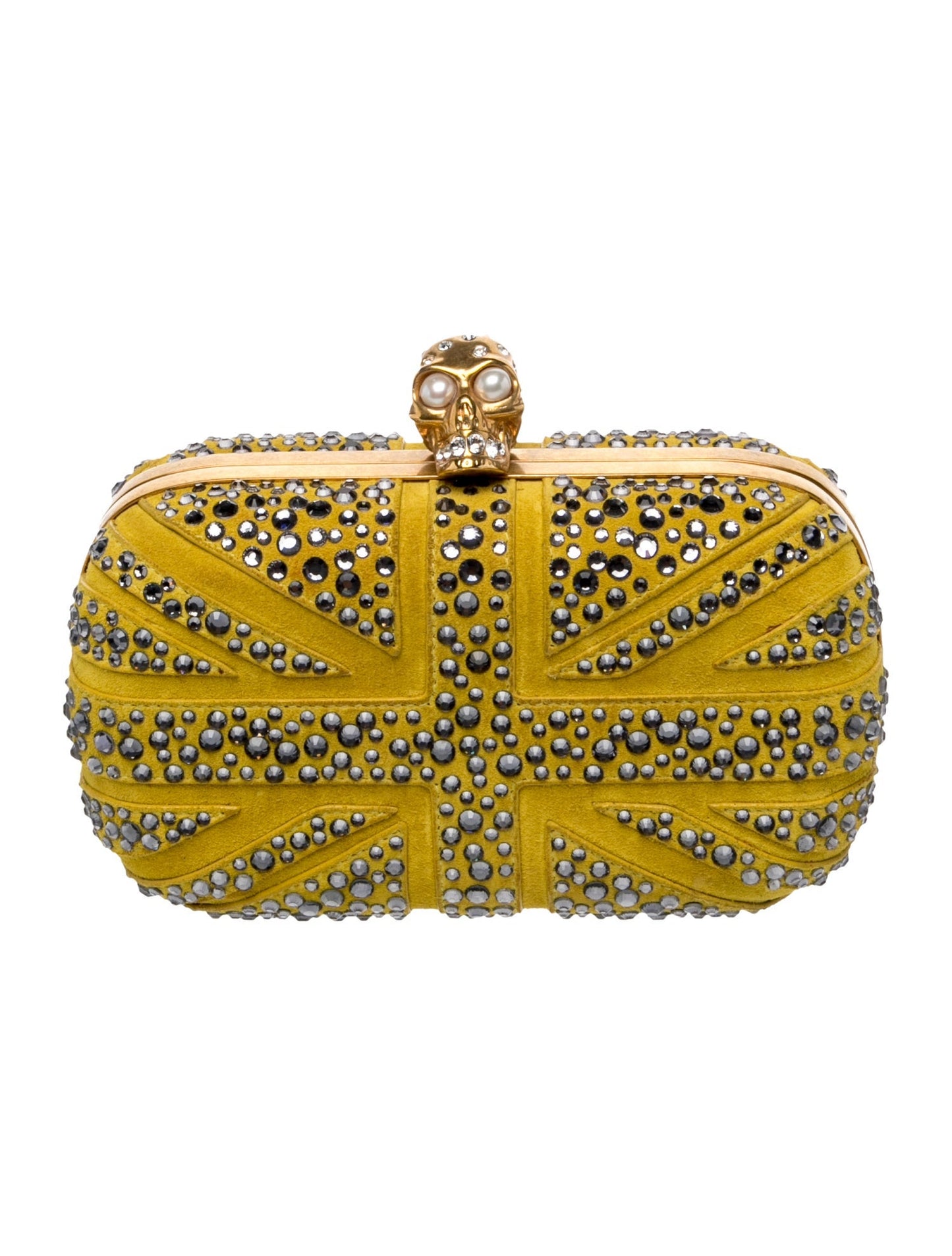 Alexander McQueen Quilted Britannia Skull