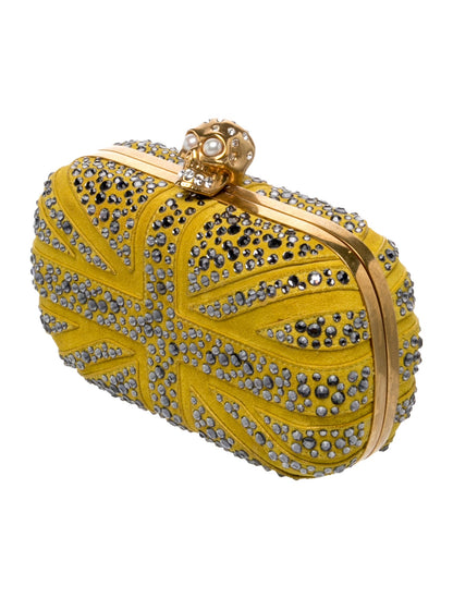 Alexander McQueen Quilted Britannia Skull