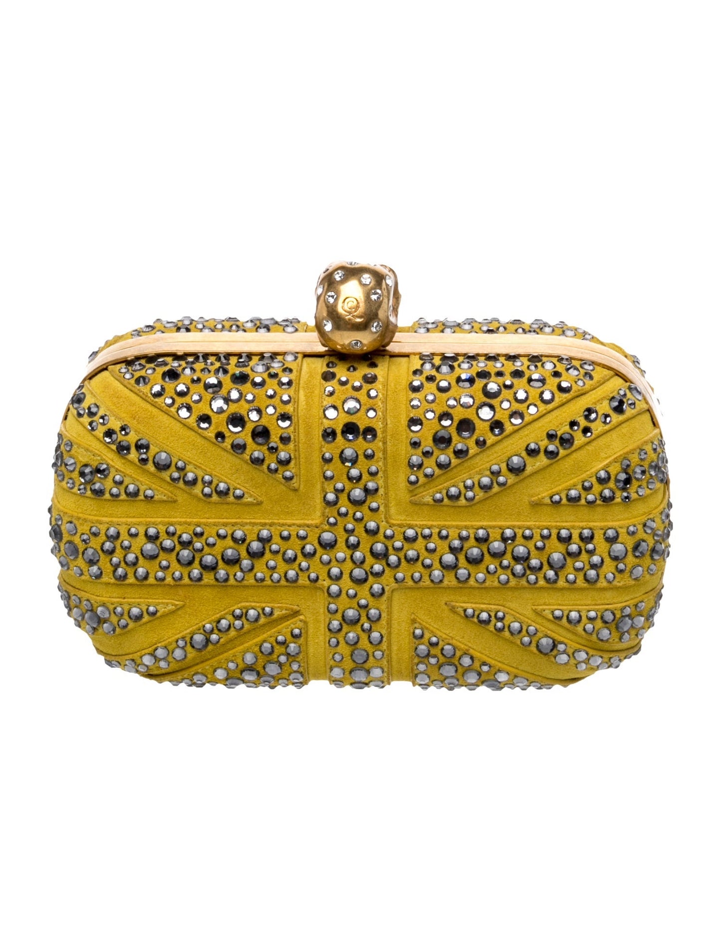 Alexander McQueen Quilted Britannia Skull