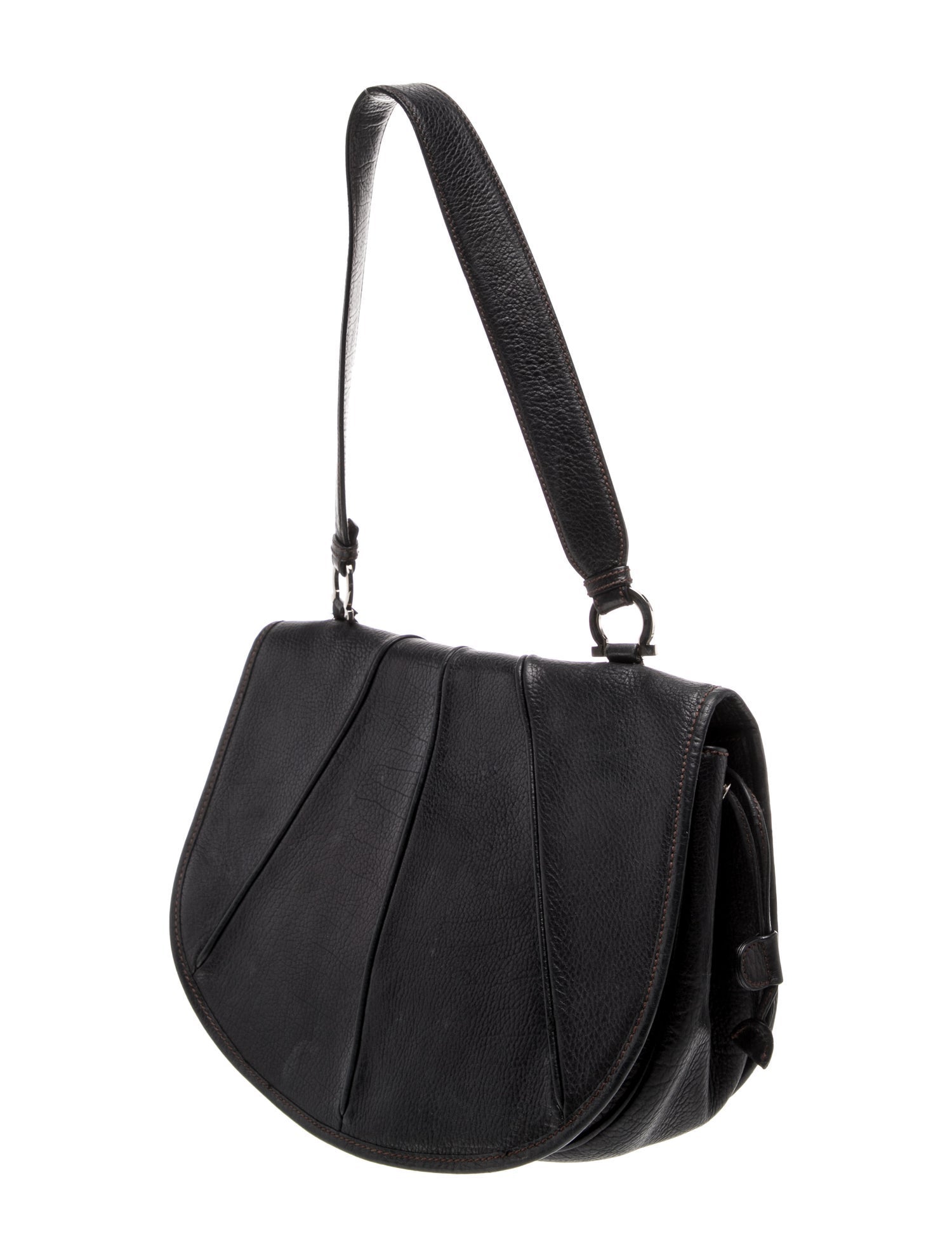 Salvatore Ferragamo Leather Shoulder Bag