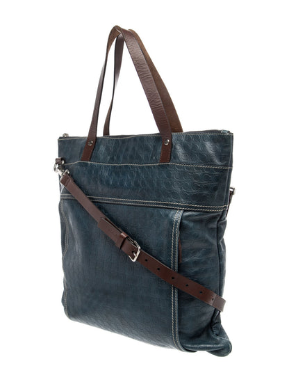 Salvatore Ferragamo Leather Top Handle Bag