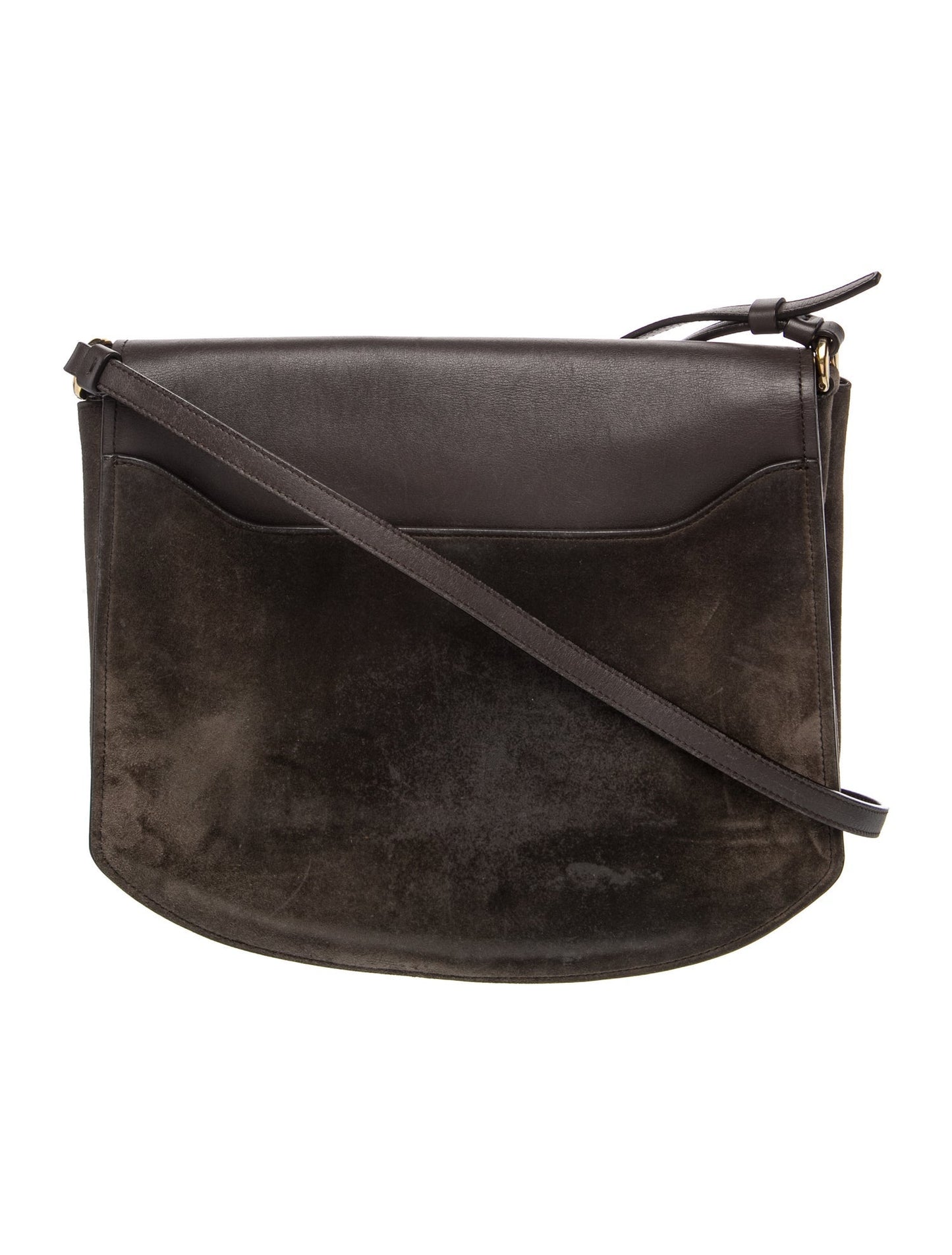 Salvatore Ferragamo Suede Shoulder Bag