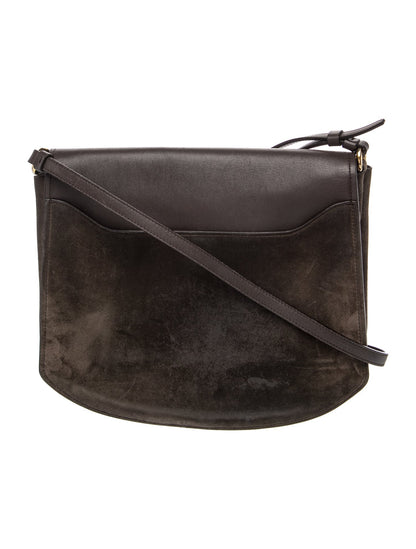 Salvatore Ferragamo Suede Shoulder Bag