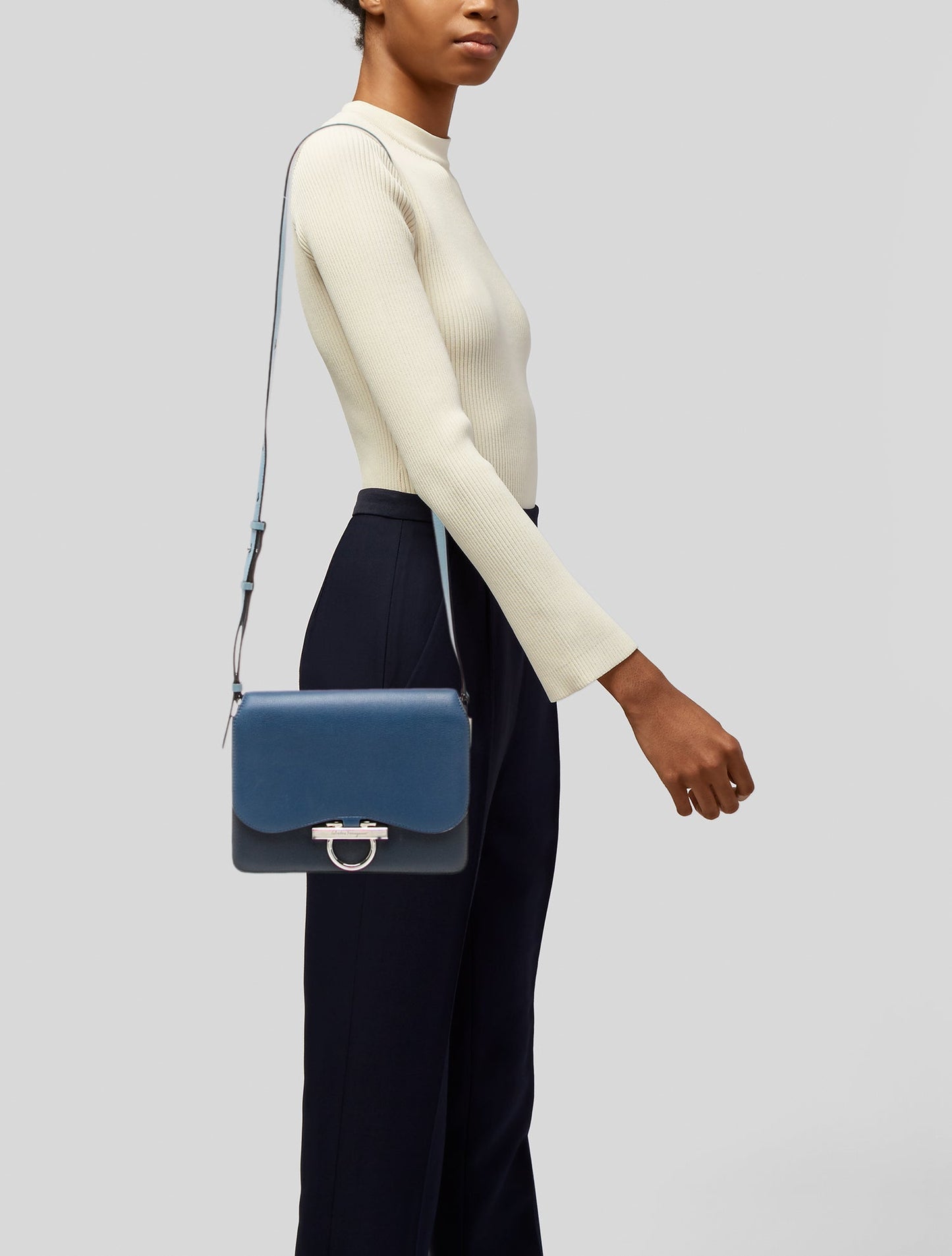 Salvatore Ferragamo Leather Crossbody Bag