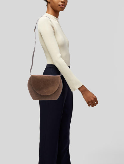 Salvatore Ferragamo Suede Shoulder Bag