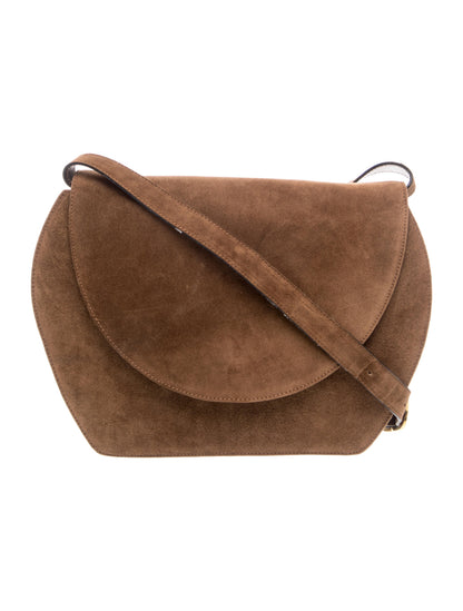 Salvatore Ferragamo Suede Shoulder Bag