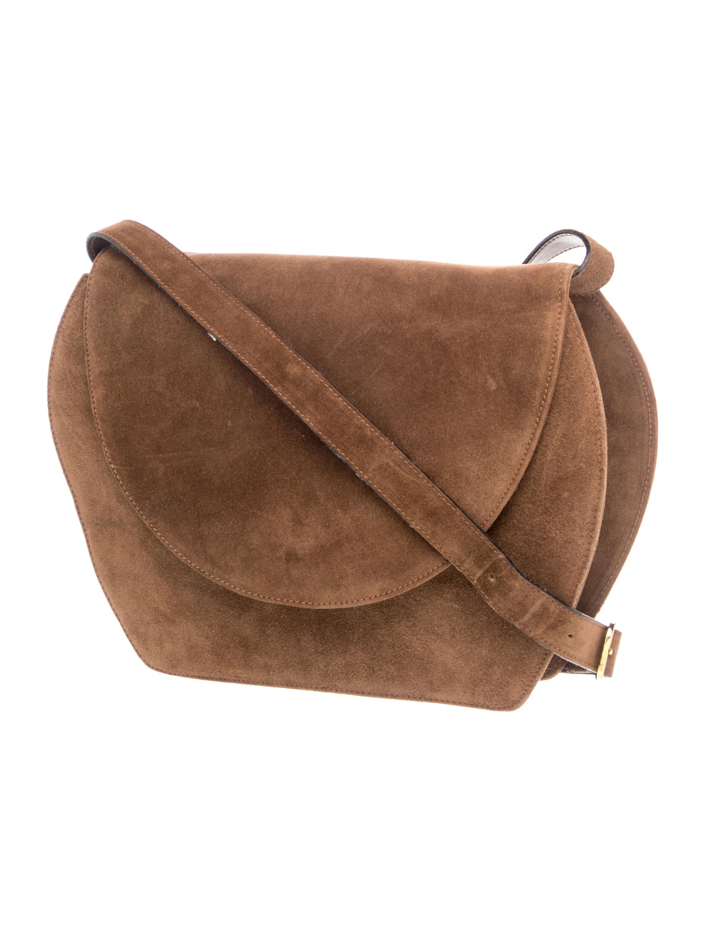 Salvatore Ferragamo Suede Shoulder Bag