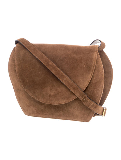 Salvatore Ferragamo Suede Shoulder Bag