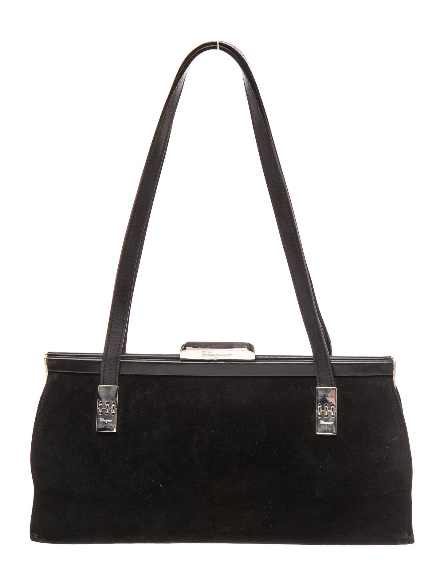 Salvatore Ferragamo Suede Shoulder Bag
