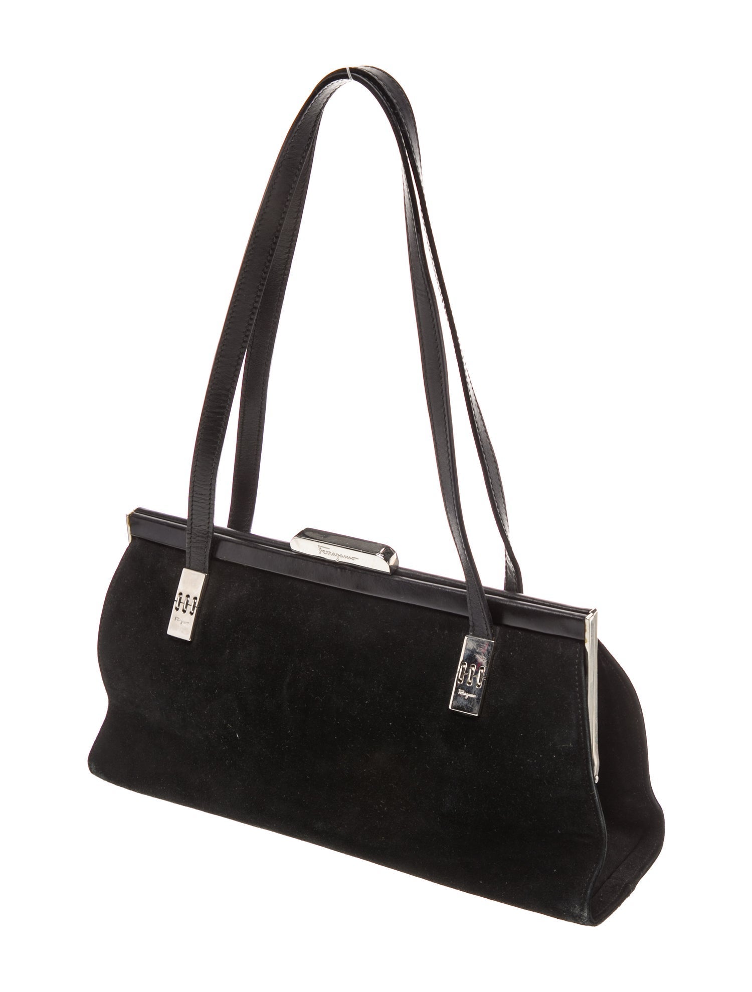 Salvatore Ferragamo Suede Shoulder Bag