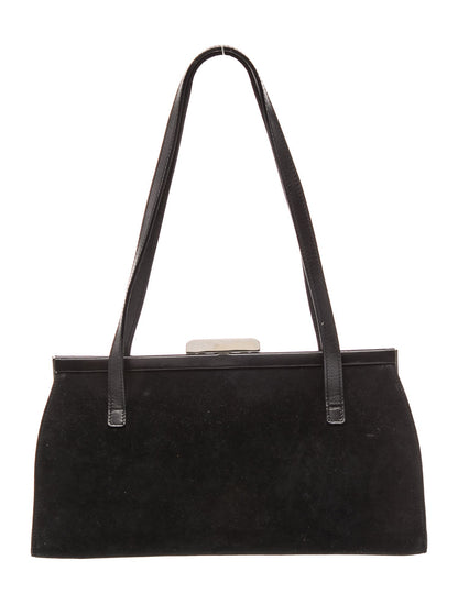 Salvatore Ferragamo Suede Shoulder Bag