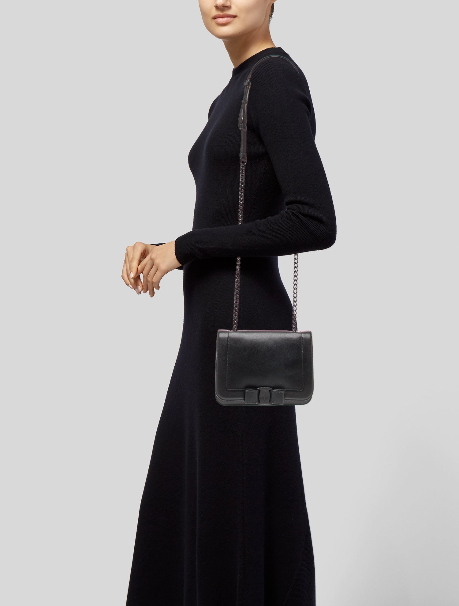 Salvatore Ferragamo Leather Crossbody Bag