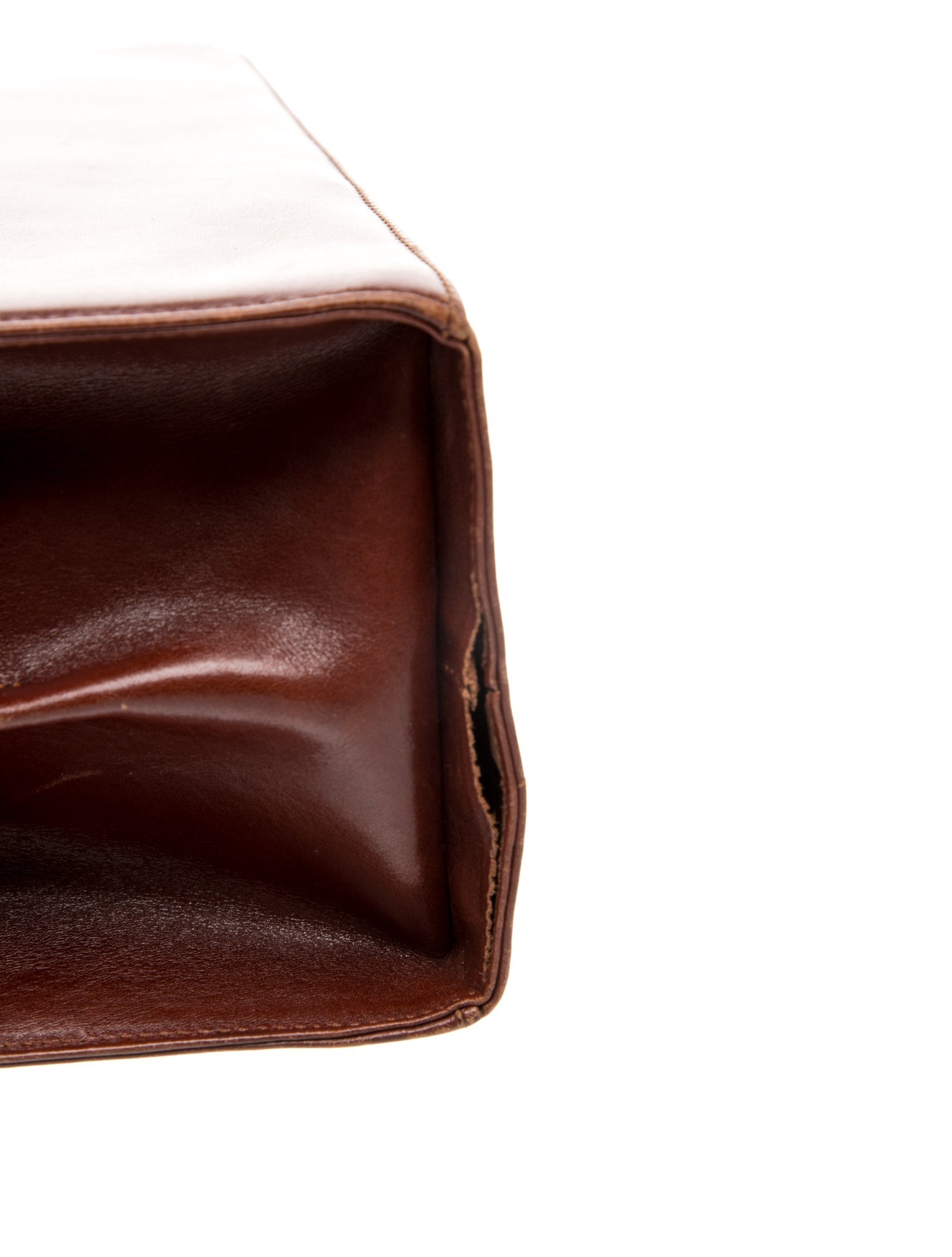 Salvatore Ferragamo Leather Top Handle Bag