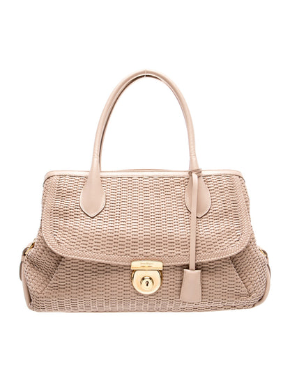 Salvatore Ferragamo Leather Shoulder Bag