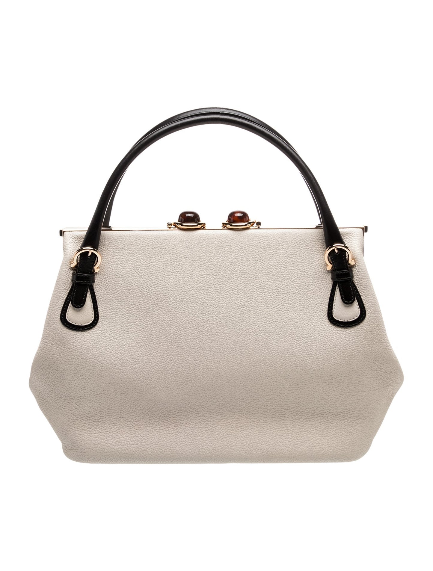Salvatore Ferragamo Leather Top Handle Bag