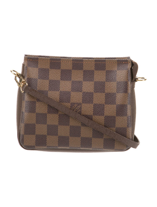 Louis Vuitton Damier Ebene Trousse Make Up Pochette Vintage