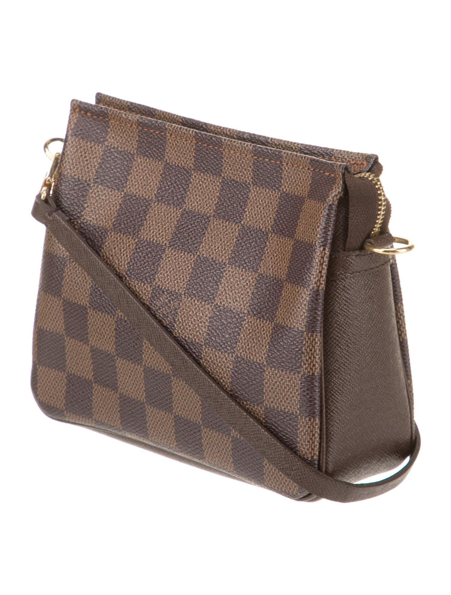 Louis Vuitton Damier Ebene Trousse Make Up Pochette Vintage